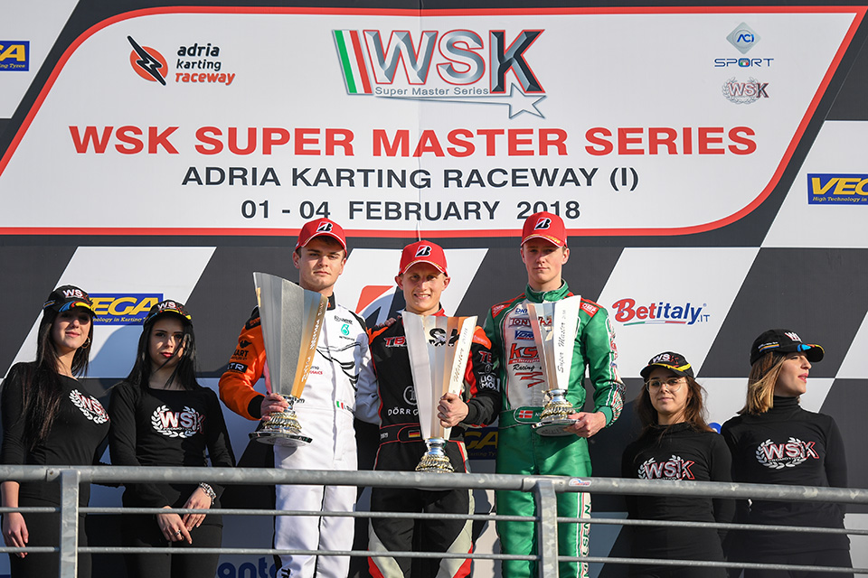 WSK Super Masters: Deutsche Fahrer beeindrucken in Adria