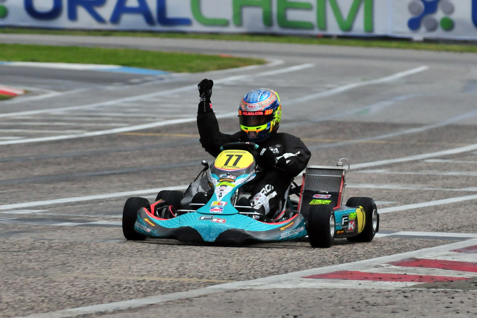 WSK Super Masters Series: Regenschlacht in Sarno