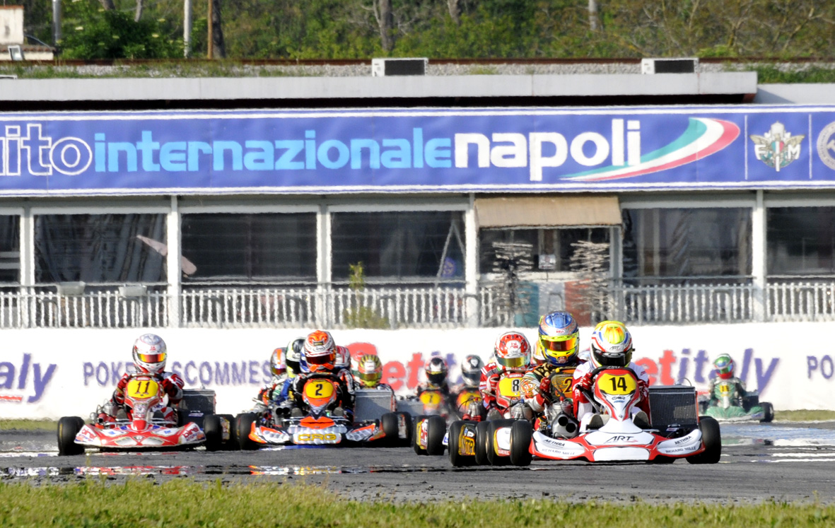 Auftakt der WSK Super Masters Series in Sarno