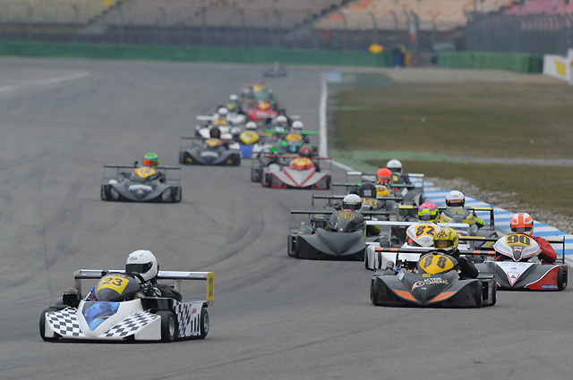 Saisonauftakt der EUROPEAN SUPERKART SERIES in Hockenheim