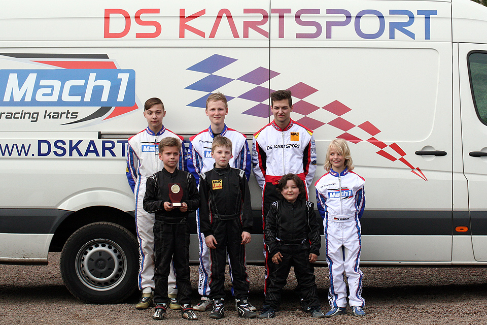 DS-Kartsport mit acht Piloten erfolgreich in Kerpen