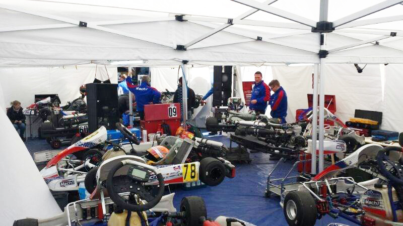 DS Kartsport bei der Vega Trophy in Hahn