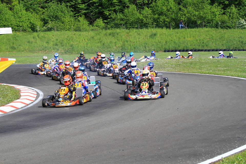 Pole-Position für Beule Kart in Hahn