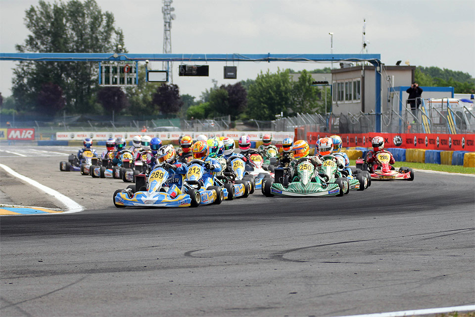 RMEC Castelletto: Viel Action in den Heats