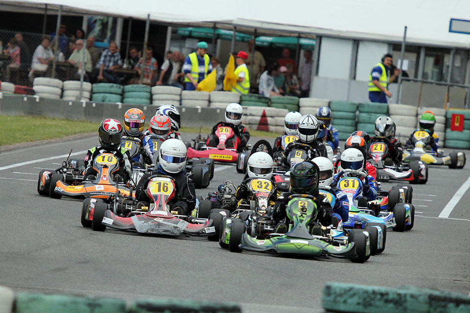 Halbzeit im Westdeutschen ADAC Kart Cup