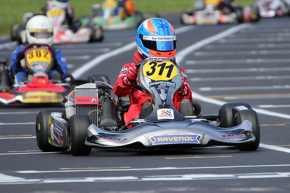 Solide Leistung des B&W Kartteams in Wittgenborn