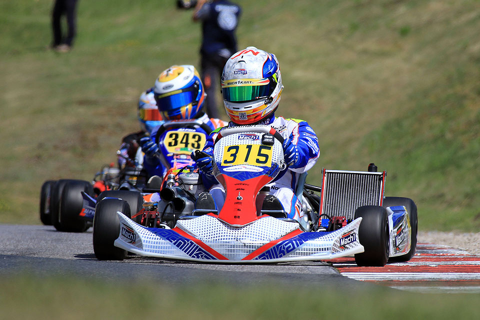 Mach1-Kart holt Platz zwei in der Europameisterschaft