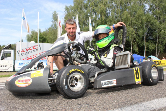 Hugo Sasse mit ersten Punkten im ADAC Kart Masters