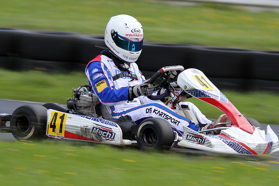 Mark Wolff mit Pech am Vogelsbergring