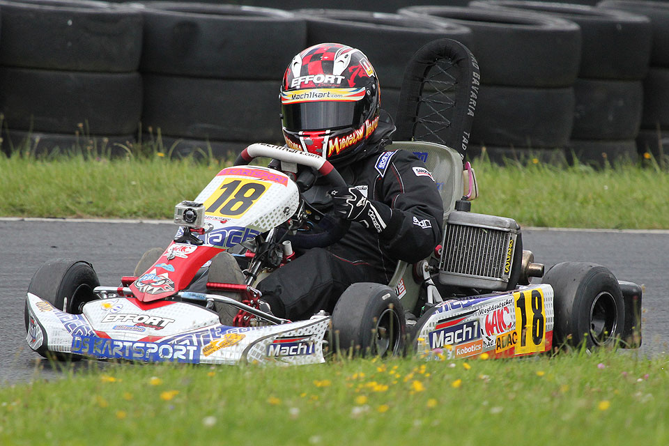 DS Kartsport Pilot Miroslaw Kravchenko Vizemeister der Bambini