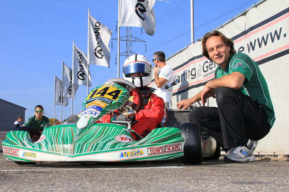 Felix Arnold einziger deutscher KFJ Starter beim WSK Final Cup 2014