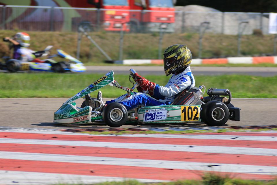 David Beckmann ist neuer Deutscher Junioren Kart Meister