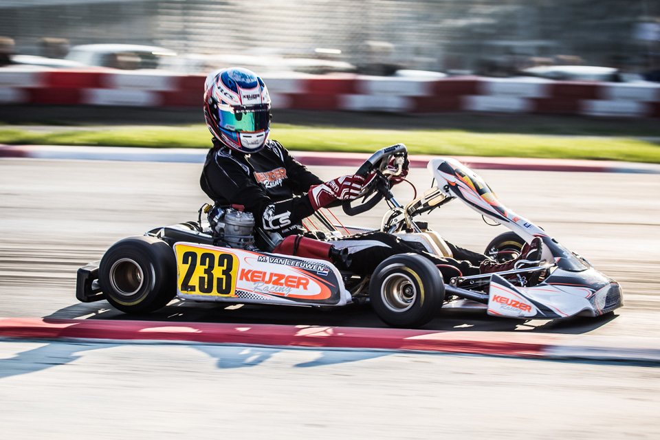 Dritter beim WSK Final Cup: Martijn van Leeuwen