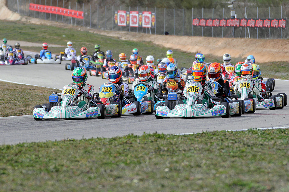 ROTAX Winter Cup: Pole-Setter stehen fest