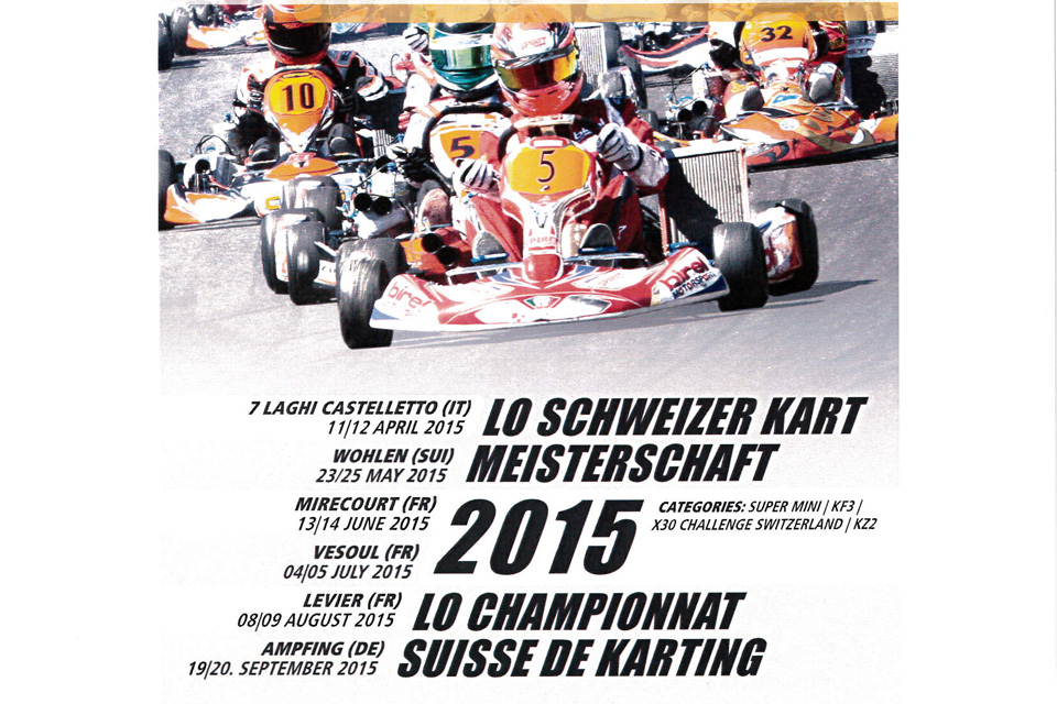 Carex Autozubehör AG neuer Partner der LO Schweizer Kart Meisterschaft