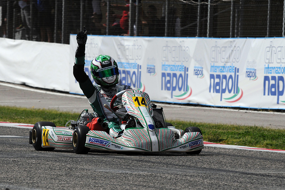 Schaltkart-EM: Tony Kart-Erfolg in Sarno