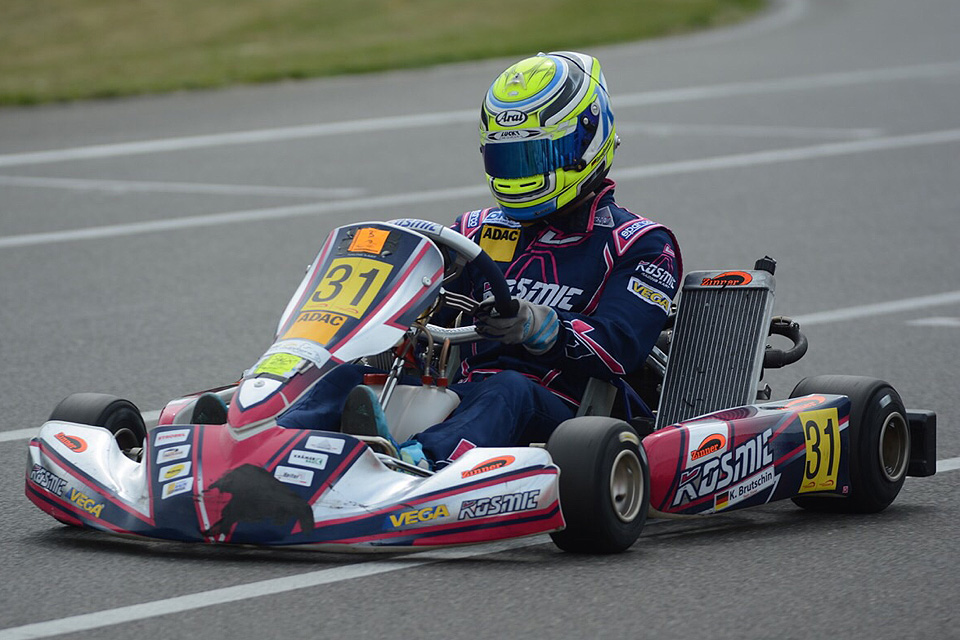 Gelungener Gast-Einsatz für Kevin Brutschin beim ACV Rhein-Main Kart-Cup