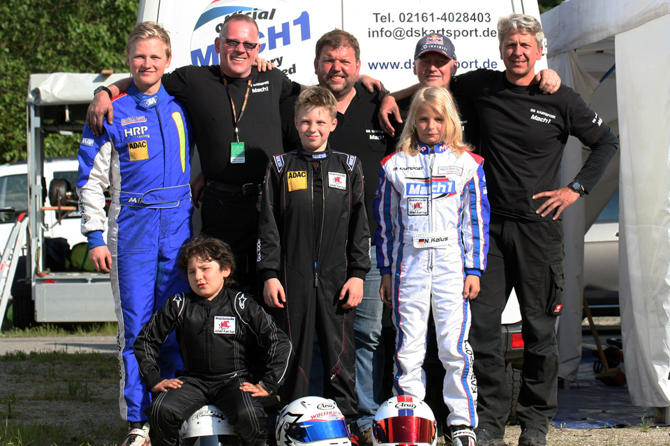 Alle DS Kartsport Piloten unter den Top Ten in Ampfing