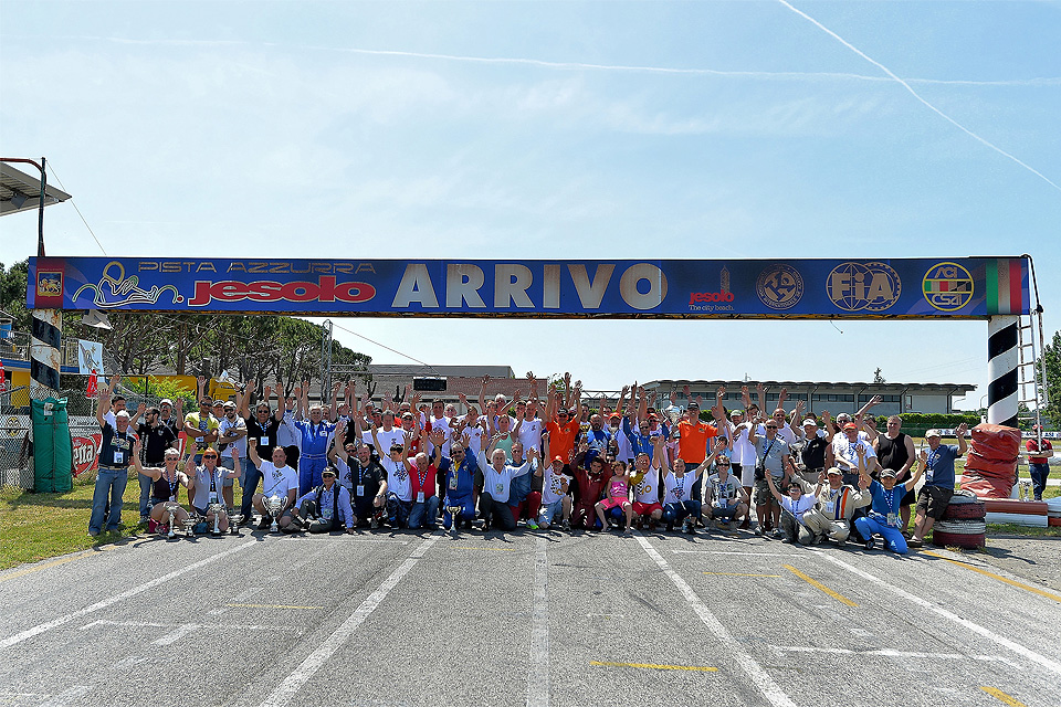 Oldtimer-Karts ließen in Jesolo alte Zeiten aufleben