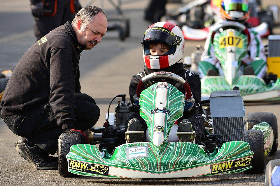 Loris Prattes auf dem Podium in Ampfing