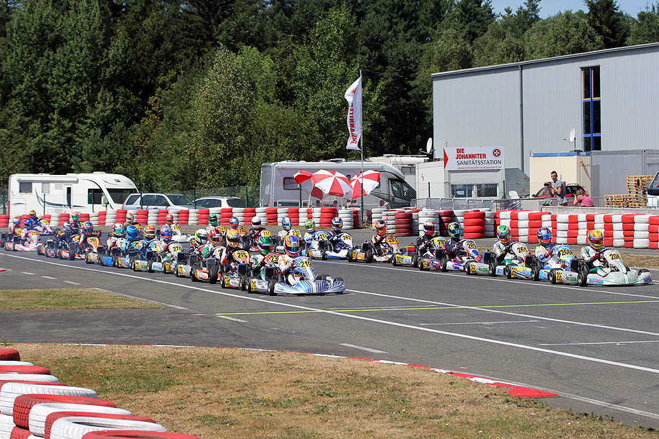 ROTAX Euro Challenge: Deutsches Podium beim Heimspiel