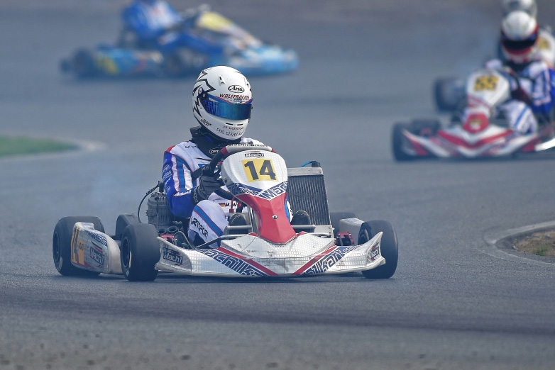 Mark Wolff glücklos im ADAC Kart Masters Finale