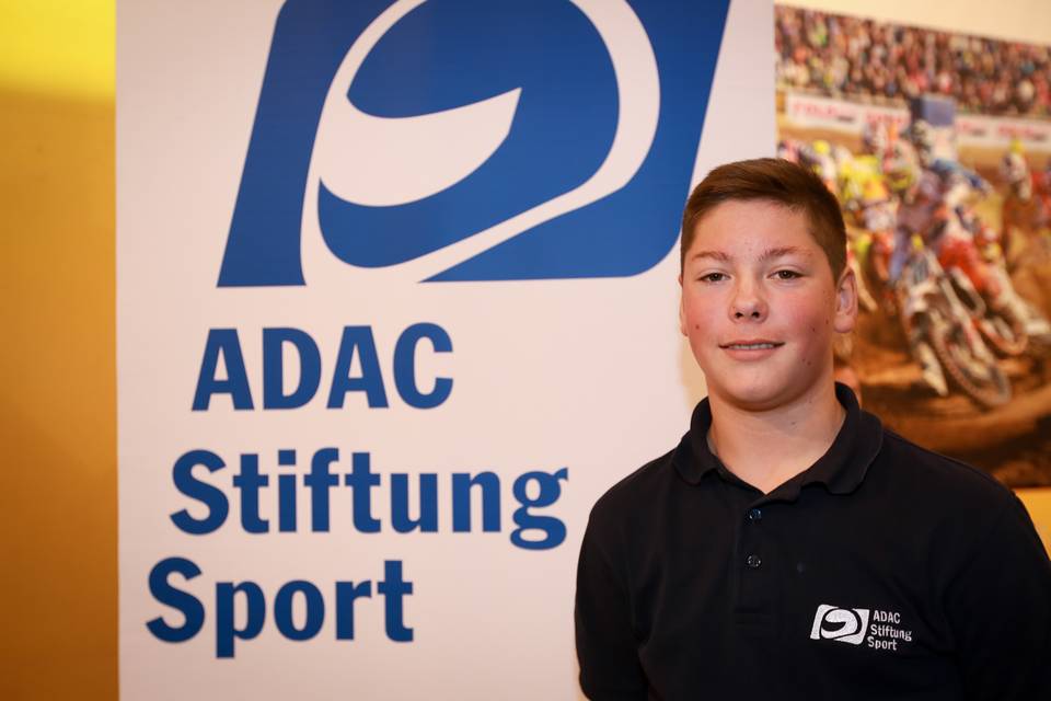 Max Hesse auch 2016 in der ADAC Stiftung Sport