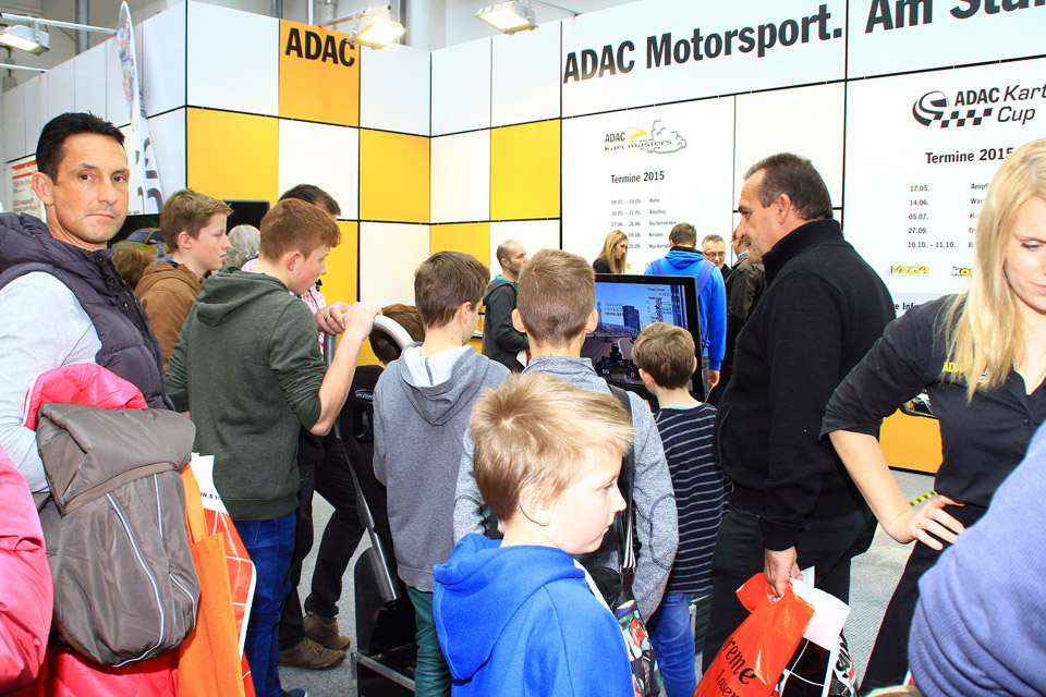 ADAC Motorsport auf der IKA Kart 2000 in Offenbach