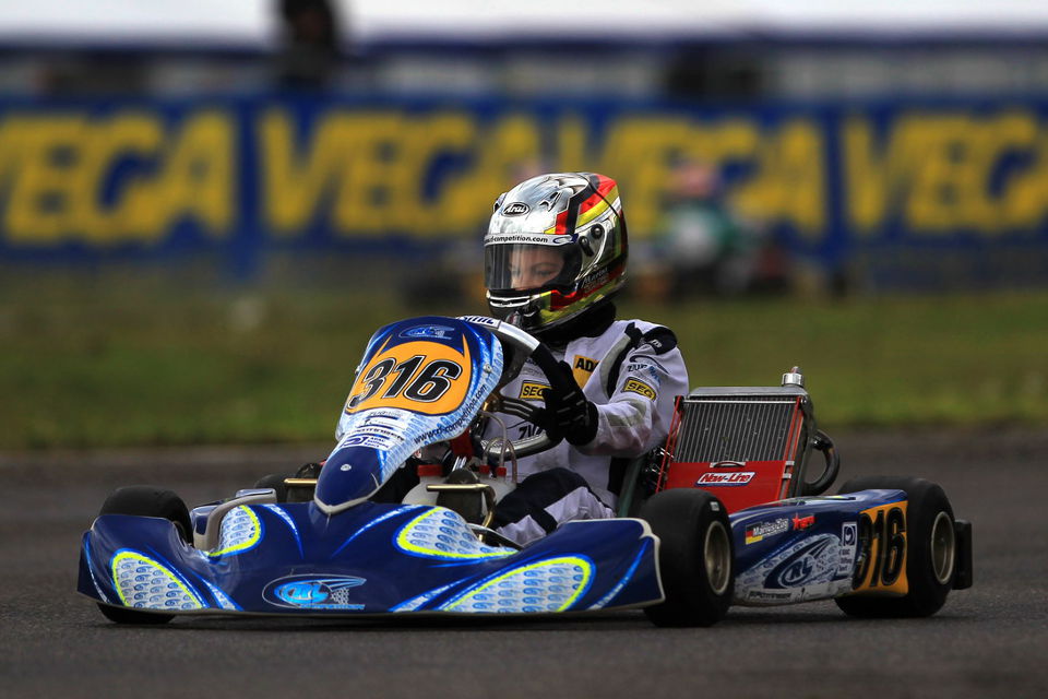 WSK Sarno: Starke Heats von Marius Zug