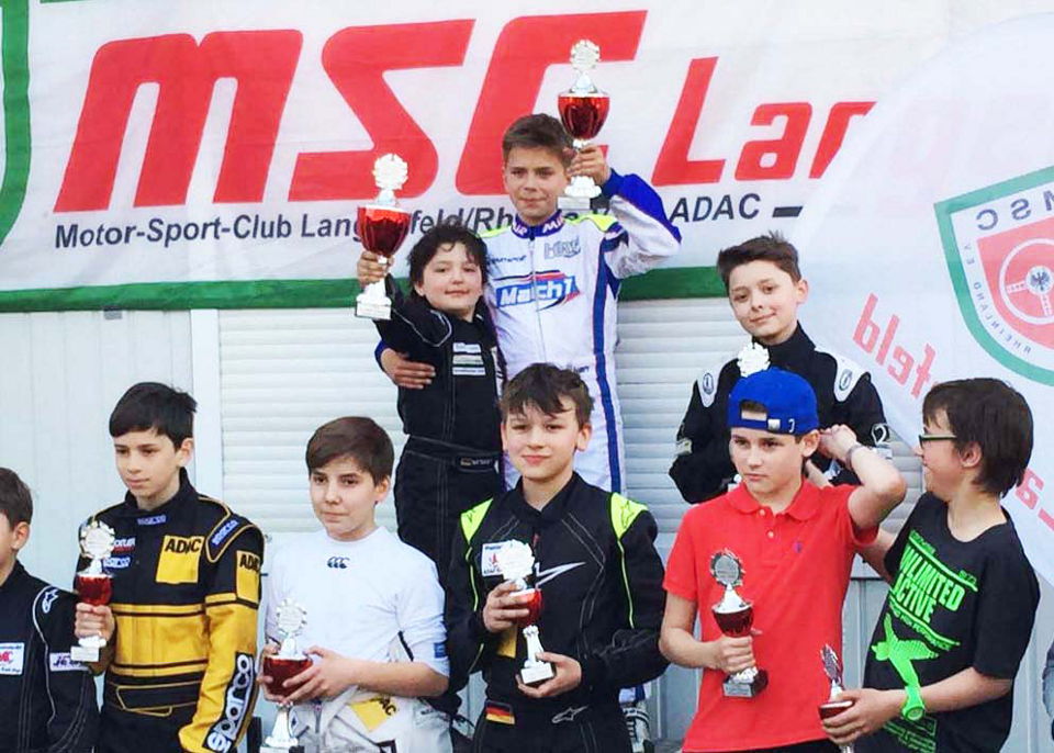 Furioser Start im WAKC für die DS Kartsport Bambini