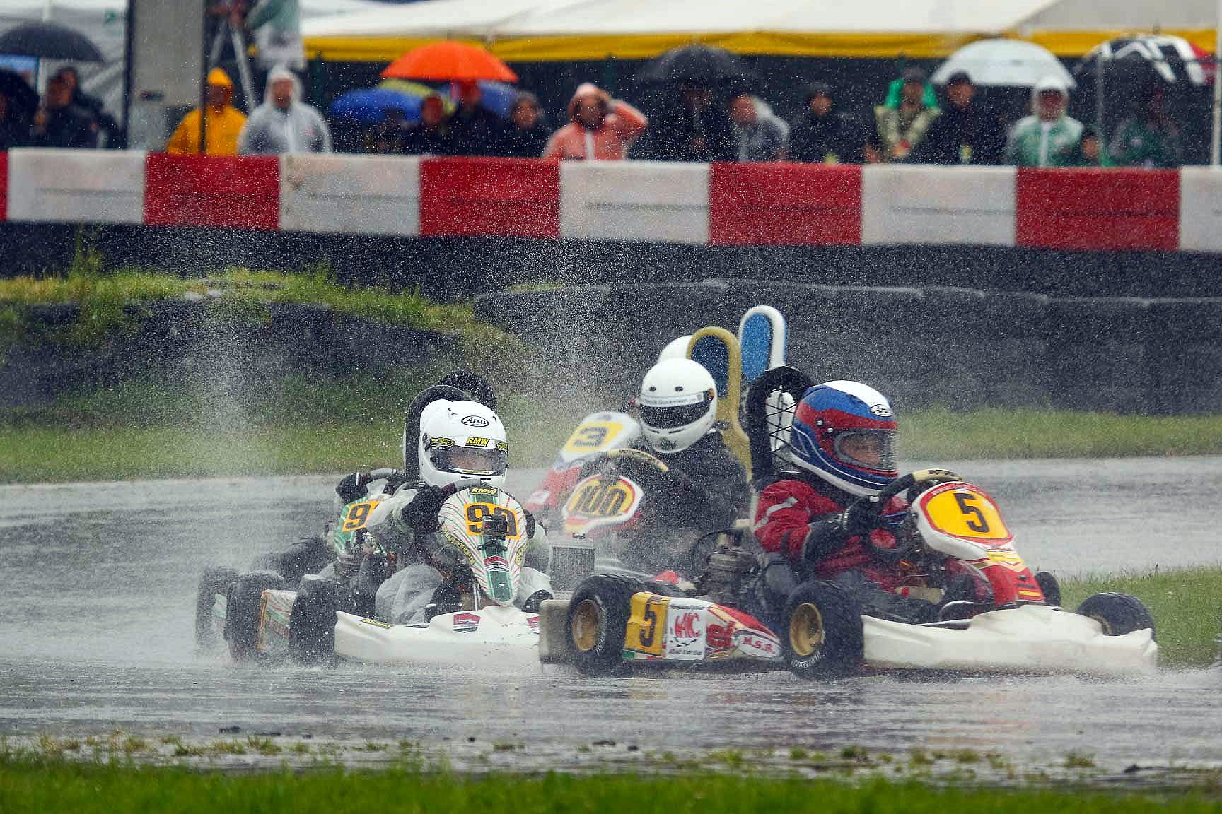 Regenschlacht beim WAKC in Wittgenborn