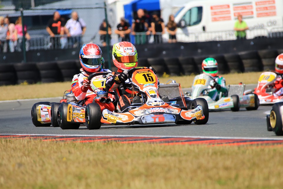 Luca Maisch hat trotz Pech beste Titelchancen im ADAC Kart Masters