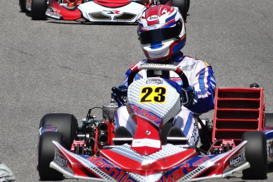 Alex Heil gewinnt die SAKC für DS Kartsport