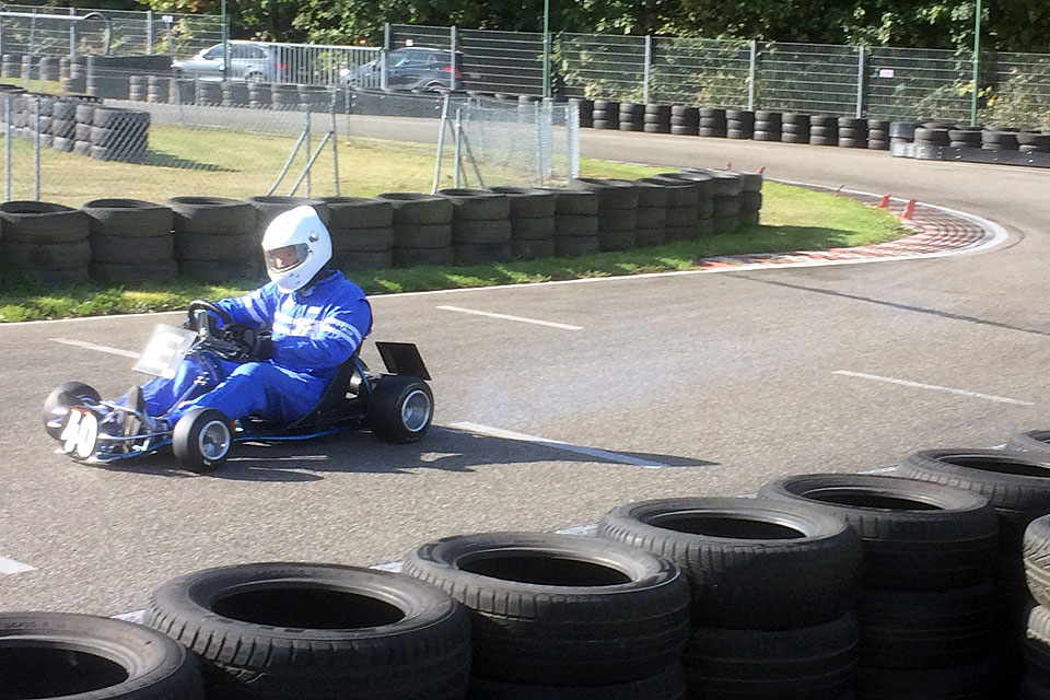 Sonniger Abschluß in Teningen: Marco Wirths ist  Klassik Kart Champion