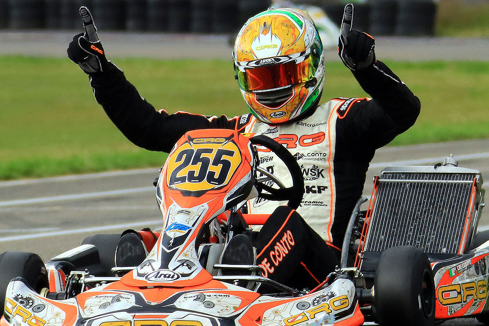 Paolo de Conto gewinnt SKUSA Super Nationals