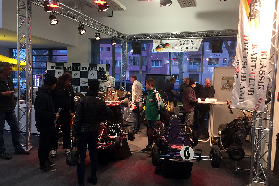 Klassik Kart Club Deutschland auf der 25. Kartmesse IKA