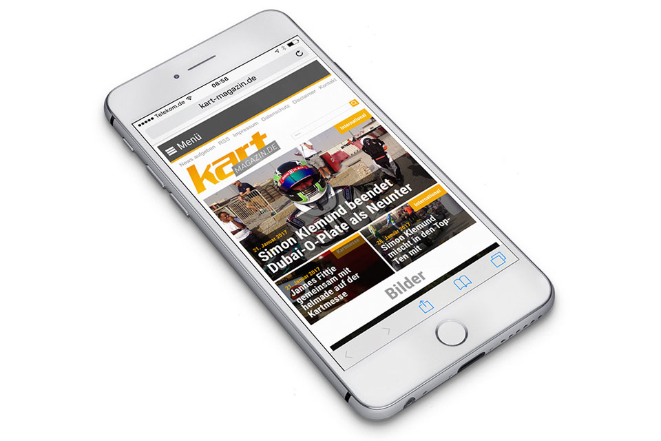 Kart-Magazin.de goes mobile