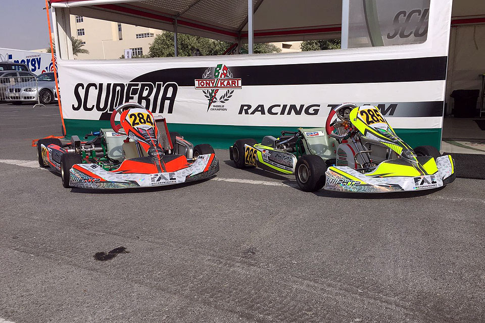 HTP Kart Team überzeugt in Dubai