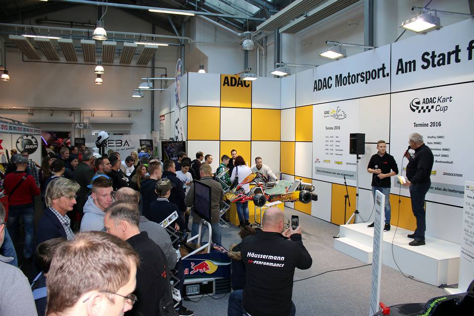 ADAC Motorsport auf der IKA Kart 2000 in Offenbach