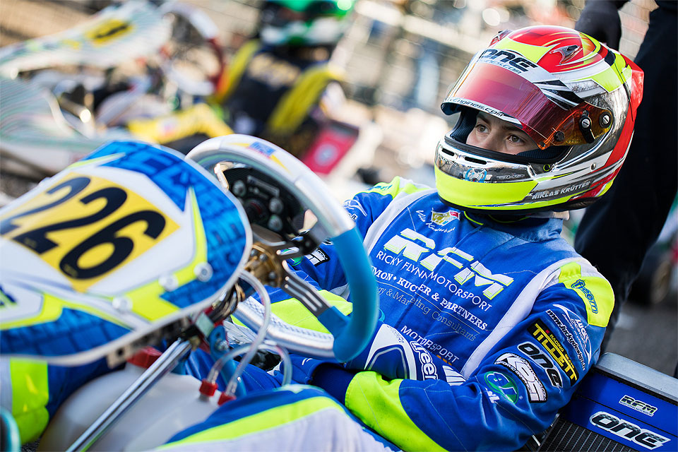 Solider Auftritt von Niklas Krütten bei WSK Super Masters in Castelletto