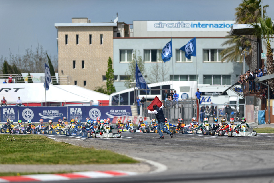 Start der Europameisterschaft in Sarno