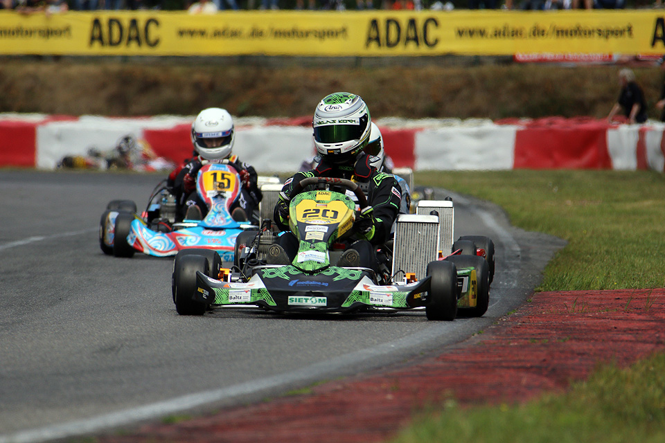 Magere drei Punkte beim ADAC Kart Masters für Niklas Koch