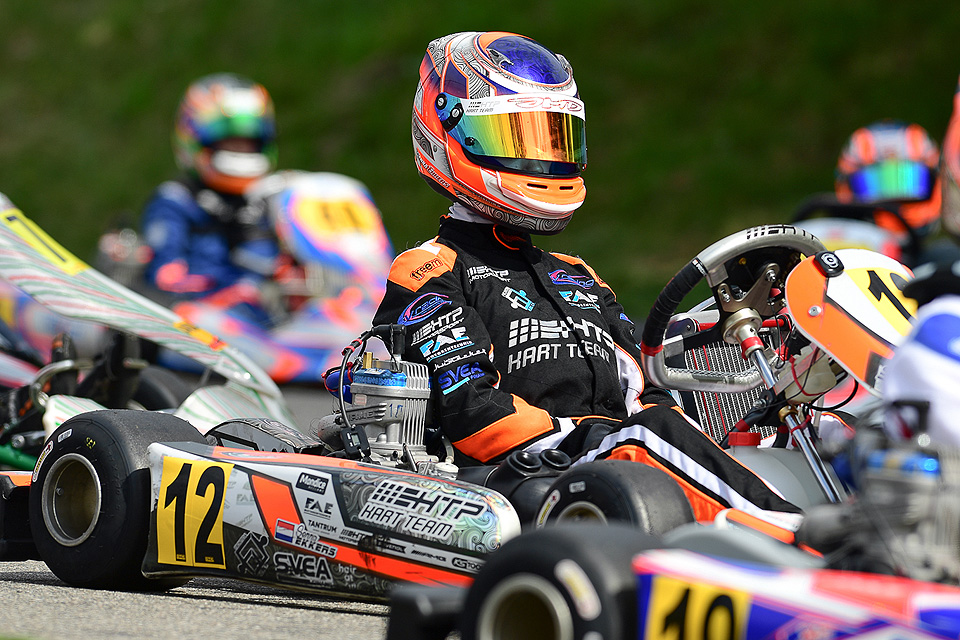 HTP Kart Team mit toller Moral in Wackersdorf