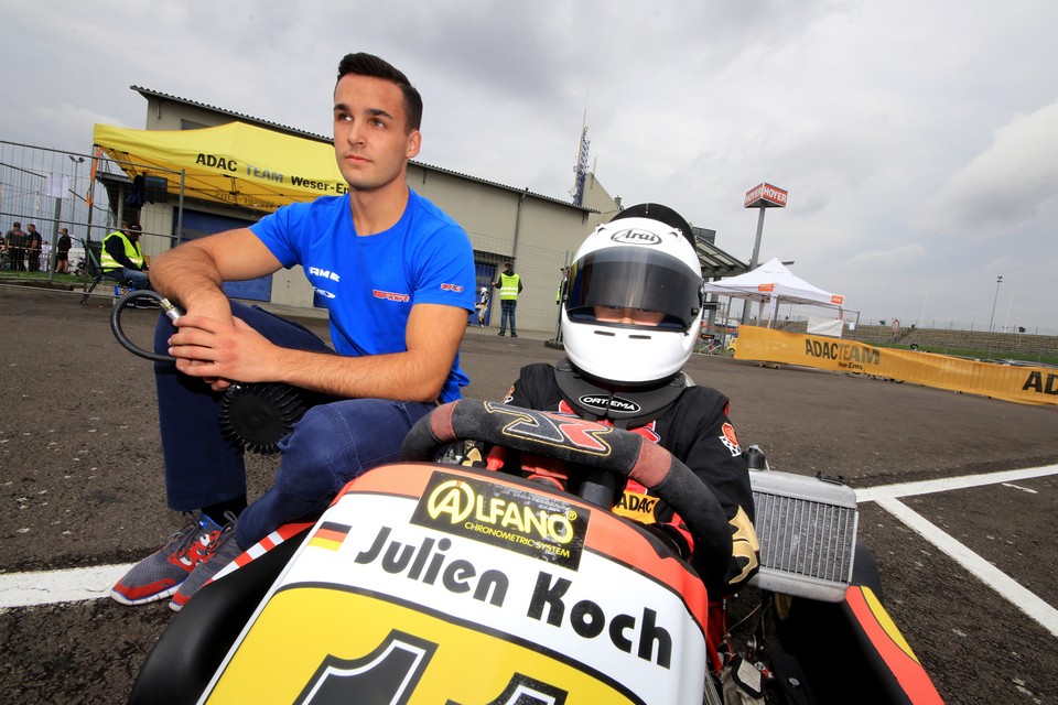 Julien Koch wird Dritter in Oschersleben