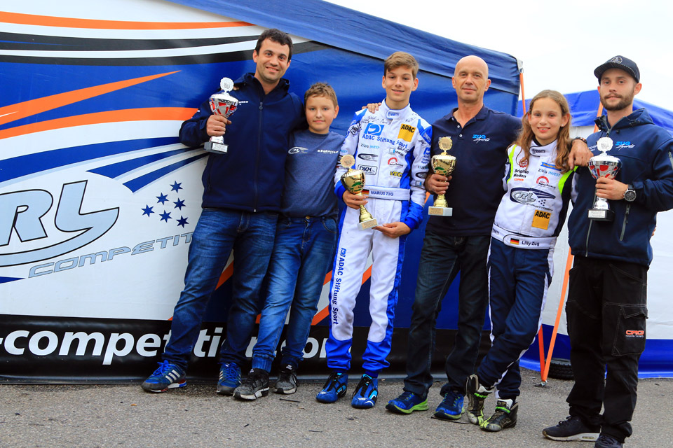 RL-Competition gewinnt OK-Junior Meisterschaft im ADAC Kart Masters