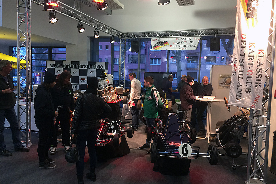 Der Klassik Kart Club auf der Kartmesse