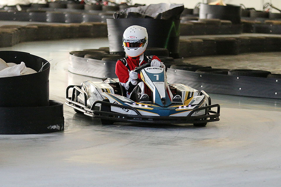 Die Kart Bundesliga wird blau