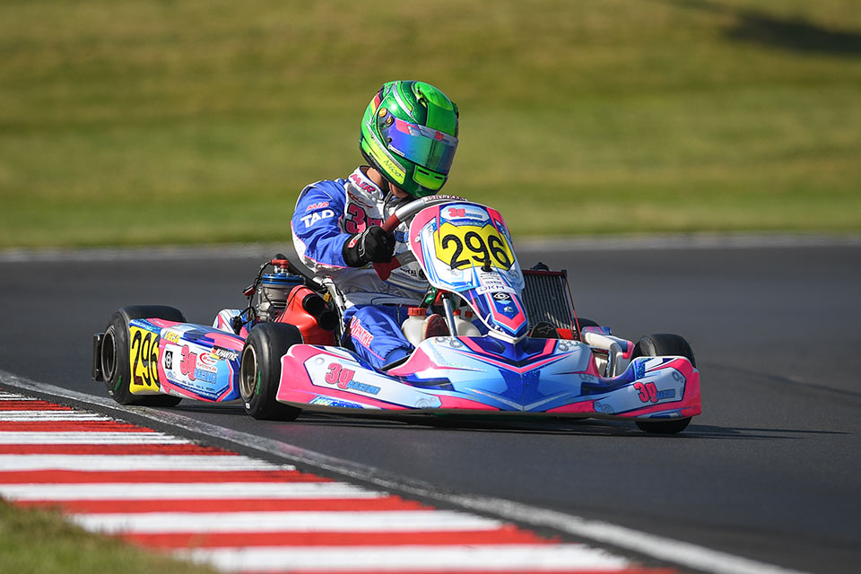 Nico Hantke: Bester deutscher Junior beim Kart Grand Prix von England