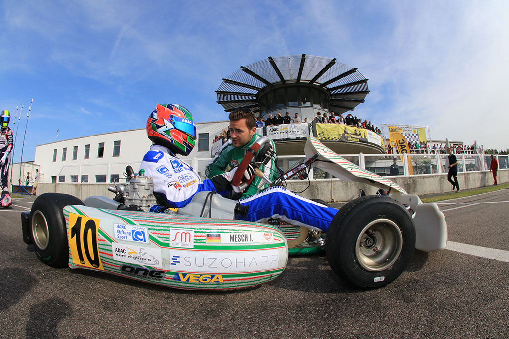 Joel Mesch übernimmt die Gesamtführung beim ADAC Kart Masters