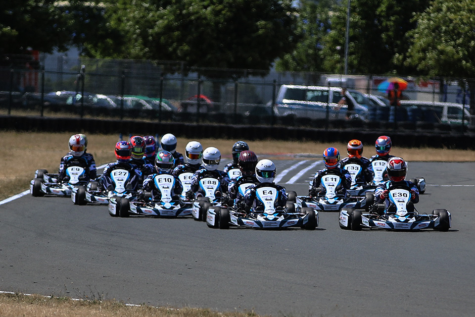 Drei Sieger bei der Deutschen Elektro-Kart-Meisterschaft in Oschersleben